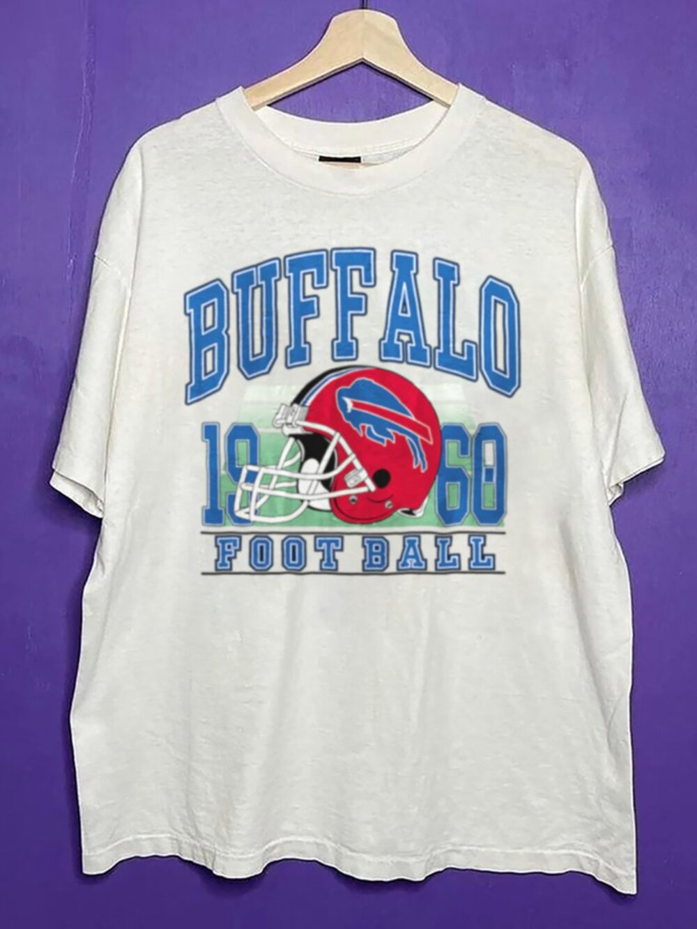 Vintage Buffalo Bills Big Logo Shirt, Retro NFL Buffalo Bills Football Shirt Tee
